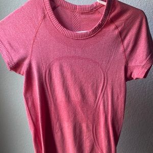 lululemon pink swiftly tech tee